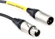 Pro Co EXM-1.5 Excellines XLR-XLR Patch Cable - 1.5 foot