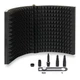 AUPHONIX PRO Isolation Shield - Microphone Reflection Filter for Recording -... 