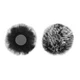 Geekria Furry Windscreen Cover for Hollyland Lark M2 Wireless Mic (2 Pack)