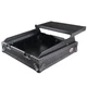 ProX XS-19MIXLT ATA-300 Style 10U Top Mount 19" Slanted Rackmount Mixer Case, Bl