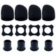 Pastlla 4pcs Microphone Protection Shakeproof Anti-Rolling Wireless Handheld ...
