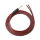 XMSJSIY 1/4 TS to Speaker Bare Wire,Audio Cable 6.35mm Male Mono Black 