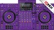 AlphaTheta XDJ-AZ Skin - Purple