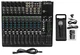 Mackie 1402VLZ4 14-channel Compact Analog Mixer w/ 6 ONYX Preamps+Microphone