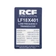 RCF LF18X401 pvc sticker logo badge replacement piece 41mm(1.61")X62mm(2.44")