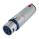 Neutrik NA3FJ XLRF to 1/4 TRS Female Adapter