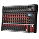 FULUODE 12 Channel Mixer Audio Console, CT-120S Professional Music Mixer DJ Mixi