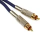 Hosa DRA-501 RCA to RCA S/PDIF Coax Cable, 1 Meter 1 Count (Pack of 1)