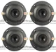 4Pcs/Lot  Diaphragm for JBL 2406 2406H-1 2407 BMS4538 8 ohm  Driver Repair kit