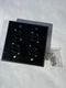 Seismic Audio Stainless Steel Wall Plate - 2 Gang with 4 XLR Male Connectors