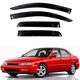 KPY Rain Guards Fit for 1994-1997 Honda Accord Sedan, Out-Channel Window Viso...