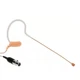 Shure MX153C/O-TQG Omnidirectional Earset Headworn Microphone, Cocoa
