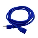 10' Blue Power Cord for BEHRINGER EUROPOWER PMP4000 PMP6000 MIXER