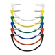 MAXCHEER Guitar Pedal Patch Cables,11 Inch, 1/4" TS Right 11 inches, Black 