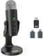 ZealSound Wireless Microphone,USB Mic for iPhone PC iPad Android Black 