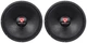 2) Rockville RVW1500P4 1500w 15" Raw DJ Subwoofers 4 Ohm Sub Woofers 70OZ Magnet