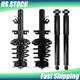 Monroe Front Strut & Rear Shock For 2014-2020 Nissan Rogue 4X4 Lifetime Warr