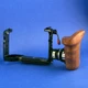 Smallrig Cage with Nicerig Wooden Handle Grip for Sony FX30 Cameras