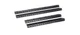 Odyssey Cases ARR06 New Pair Of 10.5 Inch Pre Tapped 6 Space Steel Rack For Case