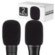 Geekria Foam Windscreen for Shure BETA57A, BETA58A, PGA48, PGA58 2 Pack