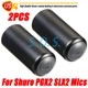 2Pcs For Shure PGX2 SLX2 Mics Cordless Microphone Cup Battery Screw on Cap Cover