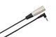 Hosa XVM-110 Meters 10 Feet Right-Angle 1/8 Inches TRS to XLR 10 Feet, Black 