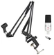 Se Electronics X1 A 25th Anniversary White Recording Microphone+Boom Arm+Cable