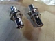 BNC Bulkhead Adapters (PAIR) 50 ohm Antenna Mounting Shure # 95A8994