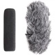 Movo Photo WS-G7 Foam  Furry Indoor/Outdoor Windscreen Combo for VideoMic GO