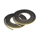 uxcell Sealing Foam Tape 5mm Wide 3mm Thick 4m/13ft Long, 5mmx3mmx4m, Black
