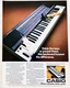 CASIO~ELECTRONIC KEYBOARD CT-6000~ORIG 1984 PROMO~PRINT AD ADVERT POSTER PINUP