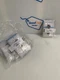 LOT OF 6 NEUTRIK DUAL WALLPLATE W/TWO NC3FD-L-1 RECEPTACLES WP203-M