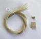 MI&VI Classic Mongolian Horse Hair for Violin, Viola Bows - 1 Hank, White 