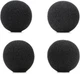 RK355WS Black Foam Windscreens for SM93, Set of 4