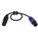 NL2FX 2 Pin to NEUTRIK XLR Female 4 Pin SkyPanel S60 LED Power Cable for ARRI 
