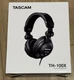 TASCAM TH-100X Studio Headphones - New in box!