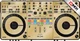 Pioneer DDJ-REV5 Skin - brushed gold