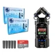 Zoom H5studio 4-Track Handheld Recorder with 2x StreamEye PDM-3 Podcast Equipmen