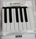 KORG KROSS KROSS2 KORG  PA700 PA600 X50 PA500 PA300  Octave Key -8xWH + 5x BLK-