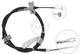 A.B.S. K10397 cable pull, parking brake for SSANGYONG