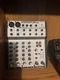 Behringer Eurorack MX 602A 6 Channel Mixer UNTESTED  no Power Cord Henry Ford CC