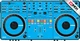 Pioneer DDJ-REV5 Skin -light  blue