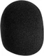 On-Stage Foam Ball-Type Microphone Windscreen, Black 1 Pack,