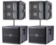 4x JBL VRX932LAP Active Line-Array Speaker +2x VRX918SP Powered Subwoofer +Poles