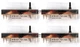 4x REPLACEMENT FADER For PIONEER DDJ SR SX WeGO2 XDJ R1 418-S1-701/418-PDJ33-672
