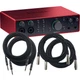 Focusrite Scarlett 16i16 (4th Gen) USB Audio Interface CABLE KIT