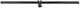 MR DJ Universal 4 Ft Round Lighting Cross Bar For Tripod Speaker Light Stands