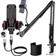 ProAr Recording Podcast XLR Microphone S-678 Professional Cardioid Condenser