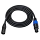 MTUERANC Speakon to XLR Speaker Cable, 3 Pin male 1.8M/6Feet 