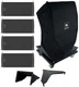 4 JBL SRX910LA Dual 10" Line Array Column Speakers+Transporter+Covers+Base Plate